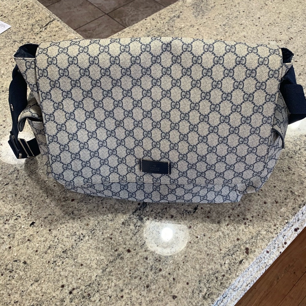 Gucci diaper bag